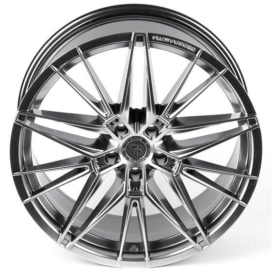 Литые диски 82541 Titan F9830 19 J8.5 ET38 5x108 73.1 серебро тёмное: Фото 3