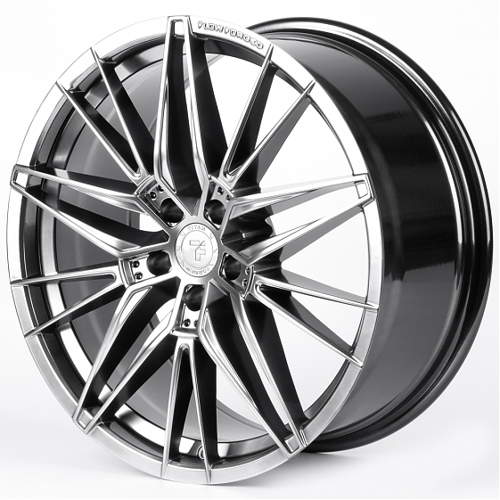 Литые диски 82541 Titan F9830 19 J8.5 ET38 5x108 73.1 серебро тёмное: Фото 5