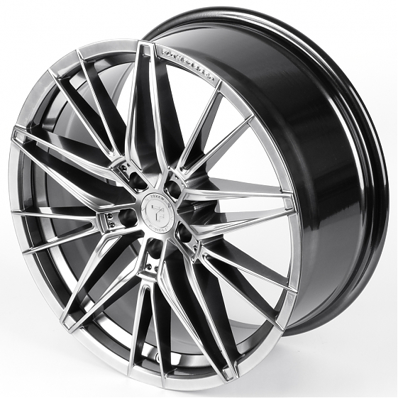 Литые диски 82541 Titan F9830 19 J8.5 ET38 5x108 73.1 серебро тёмное: Фото 6