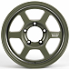 Литые диски 81401 Rays 61143-VR10 16 J6.5 ET-25 5x139.7 108.1 зелёный матовый + полировка