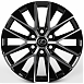Литые диски 81887 Lexus IVF-3219-SM199 20 J8 ET55 6x139.7 95.1 чёрный глянцевый + полированные спицы