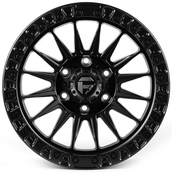 Литые диски 81974 FUEL iVF-802-FG568 17 J9 ET0 6x139.7 110 чёрный матовый: Фото 1