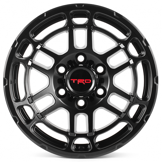Литые диски 81668 TRD FC883-CT479 17 J8 ET5 6x139.7 106.1 чёрный матовый: Фото 1