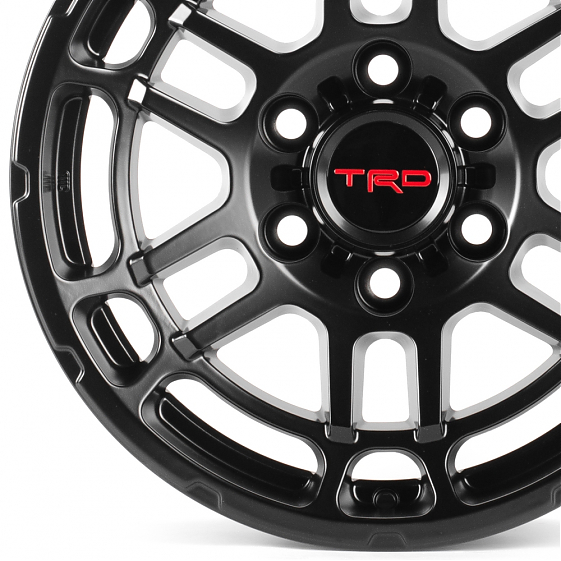 Литые диски 81668 TRD FC883-CT479 17 J8 ET5 6x139.7 106.1 чёрный матовый: Фото 2