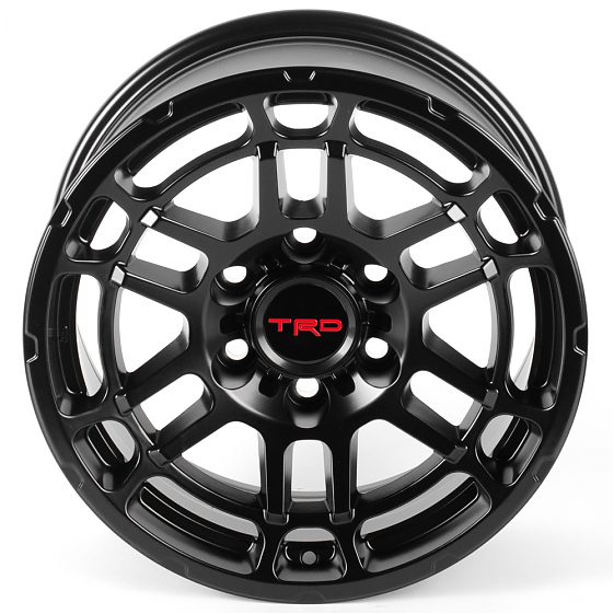 Литые диски 81668 TRD FC883-CT479 17 J8 ET5 6x139.7 106.1 чёрный матовый: Фото 3