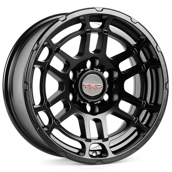 Литые диски 81668 TRD FC883-CT479 17 J8 ET5 6x139.7 106.1 чёрный матовый: Фото 4