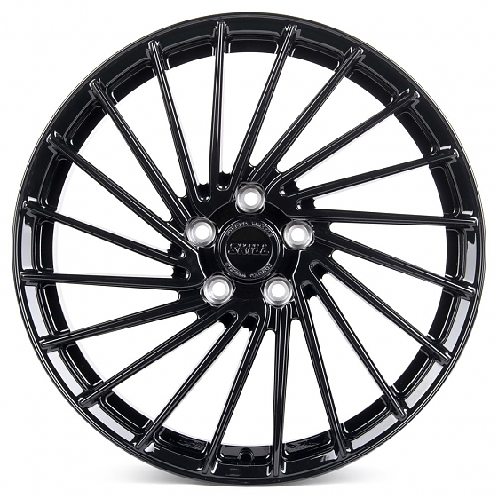 Кованые диски H260124i SKILL SL772-SK317 19 J8.5 ET40 5x114.3 73.1 чёрный глянцевый: Фото 1