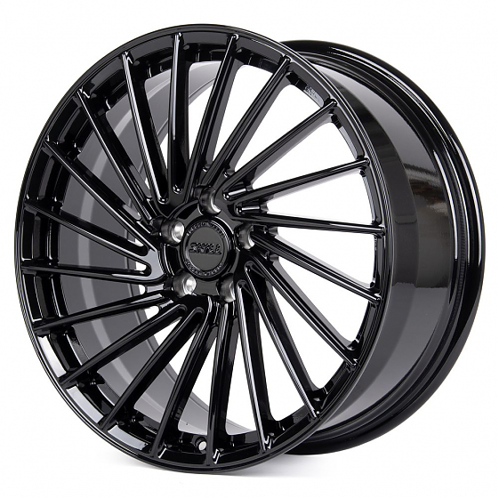 Кованые диски H260124i SKILL SL772-SK317 19 J8.5 ET40 5x114.3 73.1 чёрный глянцевый: Фото 5