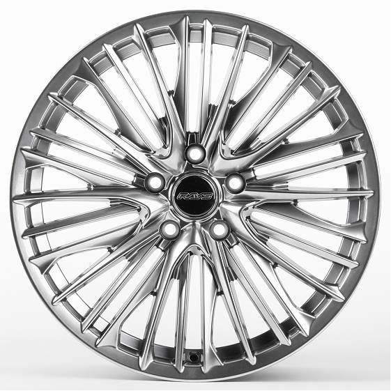 Литые диски 81120 Rays F0851-SL051 18 J8 ET38 5x114.3 73.1 серебро тёмное: Фото 1