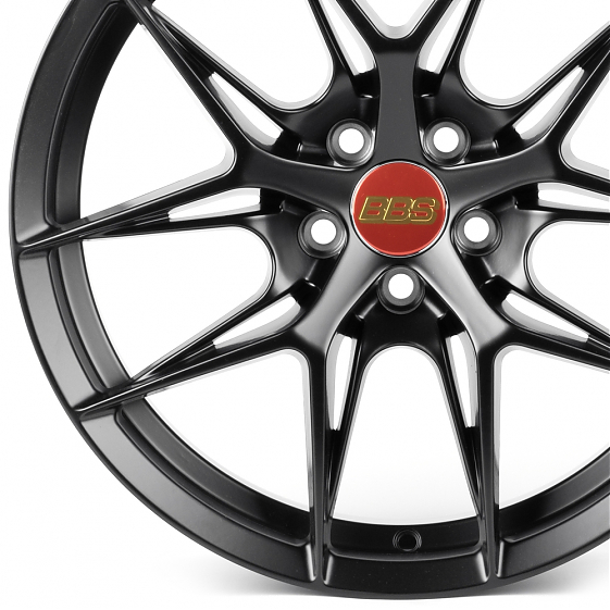 Литые диски 82489 BBS XF016 17 J7.5 ET35 5x114.3 73.1 чёрный матовый: Фото 2