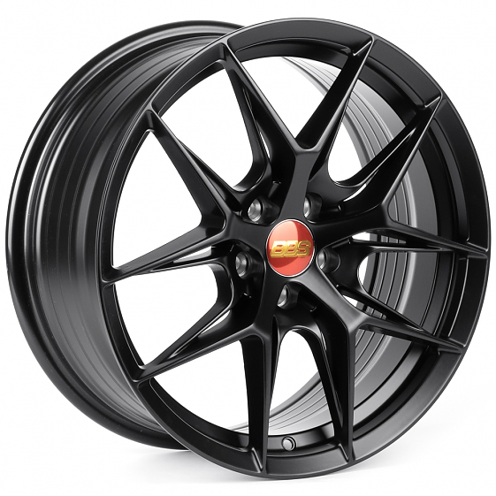 Литые диски 82489 BBS XF016 17 J7.5 ET35 5x114.3 73.1 чёрный матовый: Фото 4