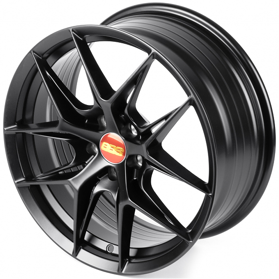 Литые диски 82489 BBS XF016 17 J7.5 ET35 5x114.3 73.1 чёрный матовый: Фото 6