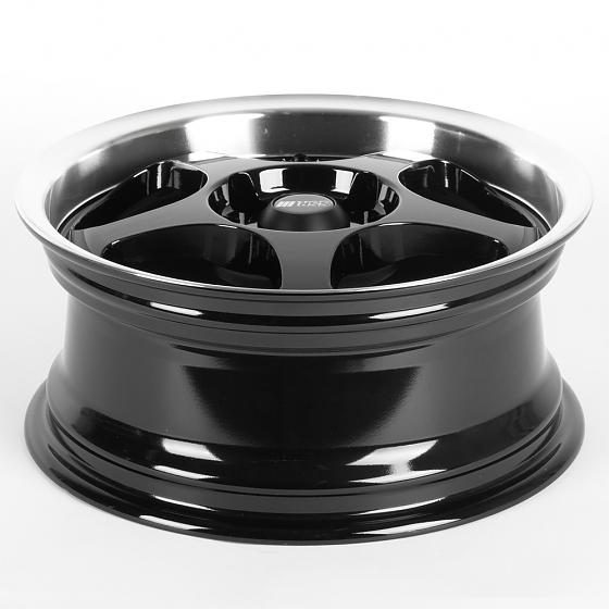 Литые диски 81482 SSR 5201-FG543 15 J6.5 ET35 4x114.3 56.6 чёрный глянцевый + полированный обод: Фото 7