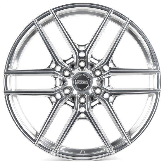 Кованые диски H240602K SKILL SV906-SL251 22 J9 ET50 6x139.7 95.1 зеркальная полировка: Фото 1