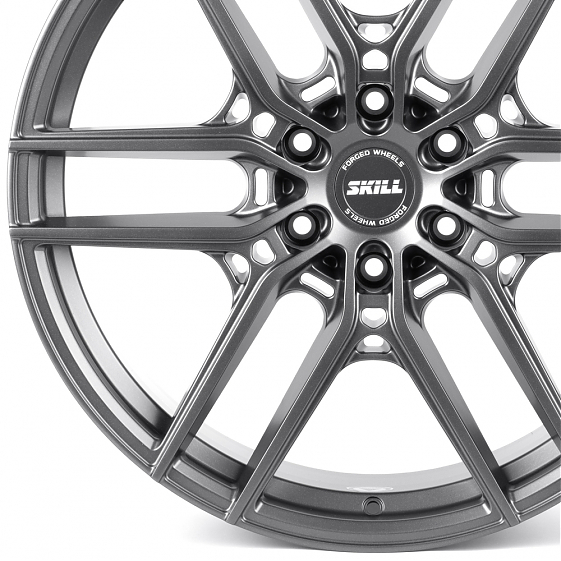 Кованые диски H260119U SKILL SV906-SL251 22 J9 ET50 6x139.7 95.1 графит матовый: Фото 2