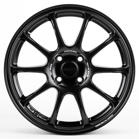 Литые диски 81368 Rays 1136D-FG422 16 J7 ET33 4x100 73.1 чёрный матовый: Фото 1