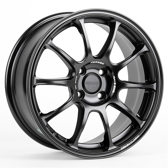 Литые диски 81368 Rays 1136D-FG422 16 J7 ET33 4x100 73.1 чёрный матовый: Фото 4