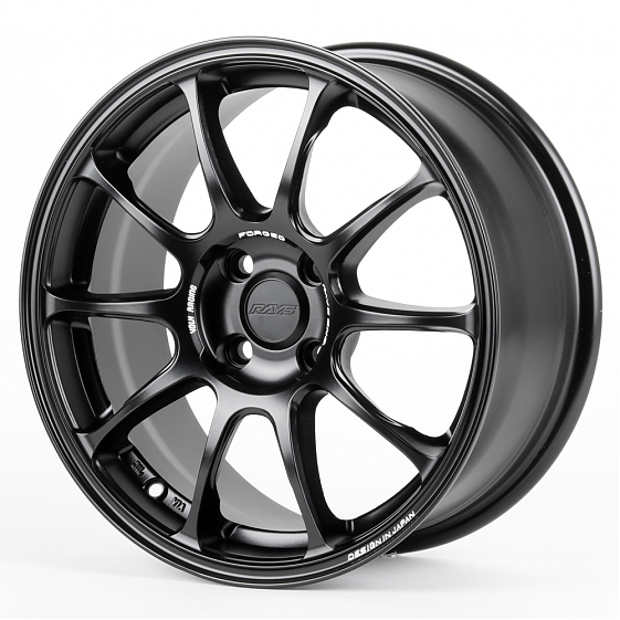 Литые диски 81368 Rays 1136D-FG422 16 J7 ET33 4x100 73.1 чёрный матовый: Фото 5