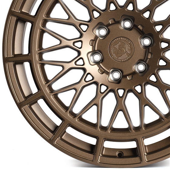 Кованые диски H240811A SKILL SV118-CT400 22 J10 ET-10 6x139.7 77.8 бронза матовая: Фото 2