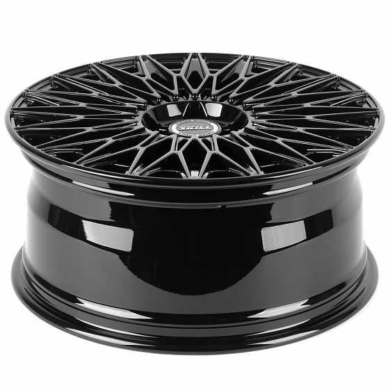 Кованые диски H260609T SKILL SL467-SL205 19 J8.5 ET48 5x112 66.6 чёрный глянцевый: Фото 7
