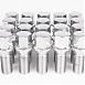 Болт к проставкам 20153 конус 14x1,25 серебро HEX 17