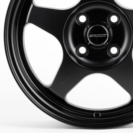 Литые диски 81359 SPOON 5092X-DS162 15 J6.5 ET35 4x100 73.1 чёрный матовый: Фото 2