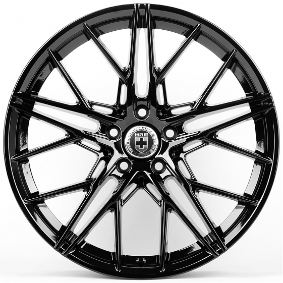 Литые диски 80796 HRE TC06-SK176 19 J8.5 ET35 5x112 66,56 чёрный глянцевый: Фото 1
