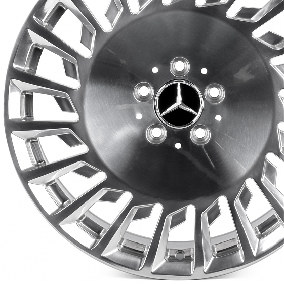 Кованые диски 0923-53 PTRACING FG689X-SB547 19 J8.5 ET36 5x112 66.5 зеркальная полировка: Фото 2