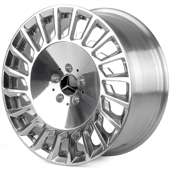 Кованые диски 0923-53 PTRACING FG689X-SB547 19 J8.5 ET36 5x112 66.5 зеркальная полировка: Фото 5