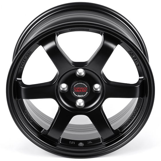 Литые диски 82308 Rays 166-SF045 16 J7 ET40 4x100 73.1 чёрный матовый: Фото 3