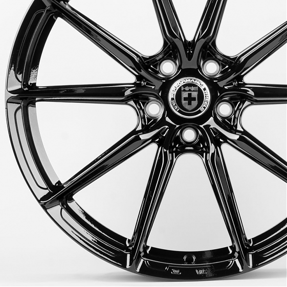 Литые диски 80562 HRE DQ015-SK176 19 J8.5 ET35 5x108 73.1 чёрный: Фото 2