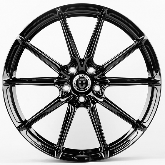 Литые диски 80562 HRE DQ015-SK176 19 J8.5 ET35 5x108 73.1 чёрный: Фото 1