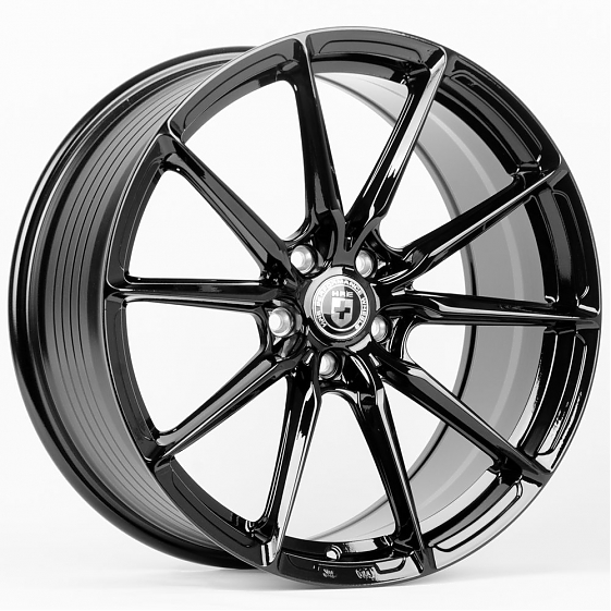 Литые диски 80562 HRE DQ015-SK176 19 J8.5 ET35 5x108 73.1 чёрный: Фото 4