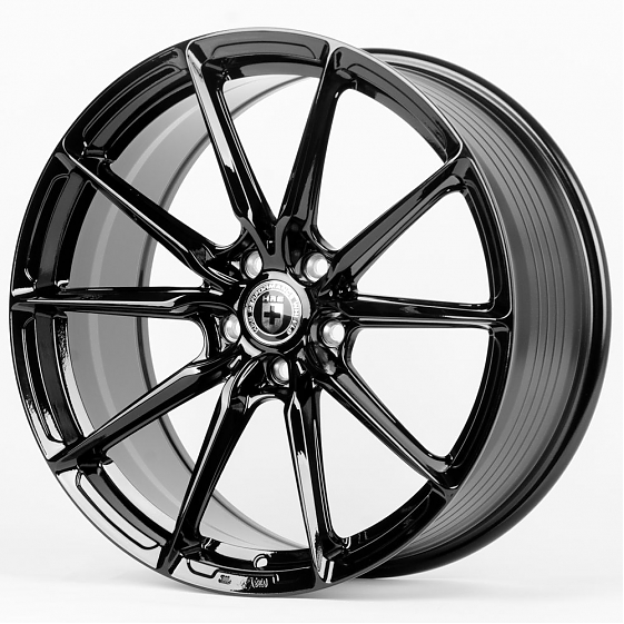 Литые диски 80562 HRE DQ015-SK176 19 J8.5 ET35 5x108 73.1 чёрный: Фото 5