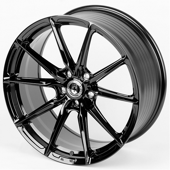 Литые диски 80562 HRE DQ015-SK176 19 J8.5 ET35 5x108 73.1 чёрный: Фото 6
