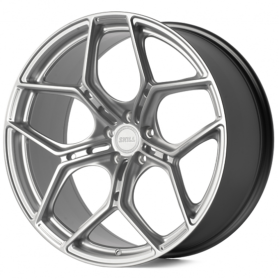 Кованые диски H250924S SKILL SL518-SK365 22 J10 ET15 5x112 66.5 серебро матовое: Фото 5