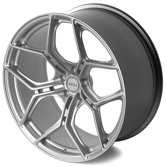 Кованые диски H250924S SKILL SL518-SK365 22 J10 ET15 5x112 66.5 серебро матовое: Фото 6