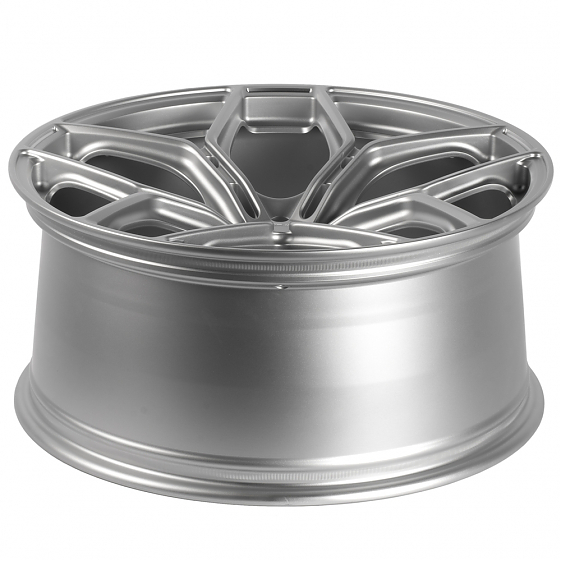 Кованые диски H250924S SKILL SL518-SK365 22 J10 ET15 5x112 66.5 серебро матовое: Фото 7
