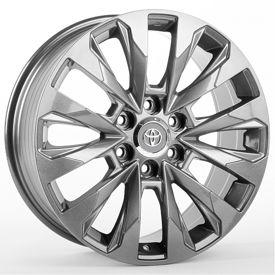 Литые диски 81042 Toyota/Lexus 1183X-FG464 20 J8 ET40 6x139.7 95.1 графит глянцевый: Фото 4