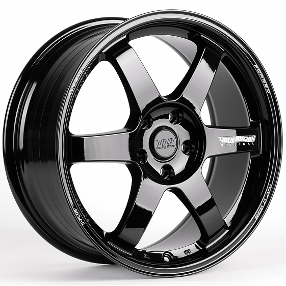 Литые диски 81996 Rays 6511X-CT492 18 J8 ET40 5x100 73.1 чёрный глянцевый: Фото 4