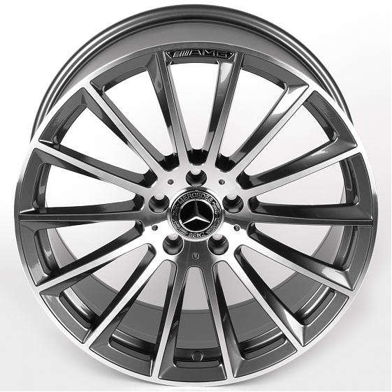 Литые диски 81846 Mercedes-Benz IVF-3061-CT508 19 J8.5 ET36 5x112 66.5 графит + полированные спицы: Фото 3