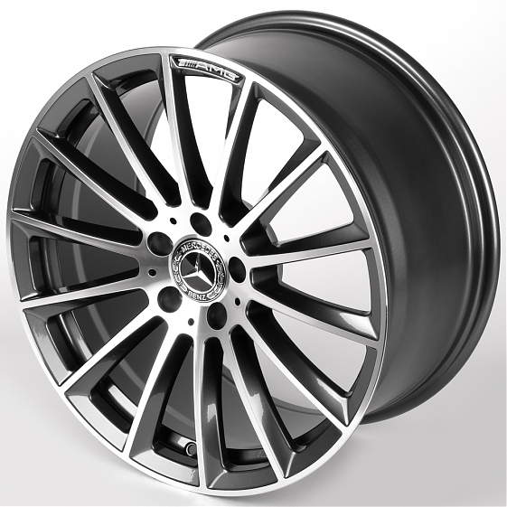 Литые диски 81846 Mercedes-Benz IVF-3061-CT508 19 J8.5 ET36 5x112 66.5 графит + полированные спицы: Фото 6