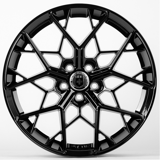 Литые диски 80394 HRE ZT718-SV272 17 J7.5 ET35 5x100 73.1 чёрный: Фото 1