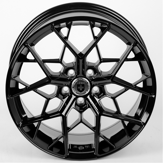 Литые диски 80394 HRE ZT718-SV272 17 J7.5 ET35 5x100 73.1 чёрный: Фото 3