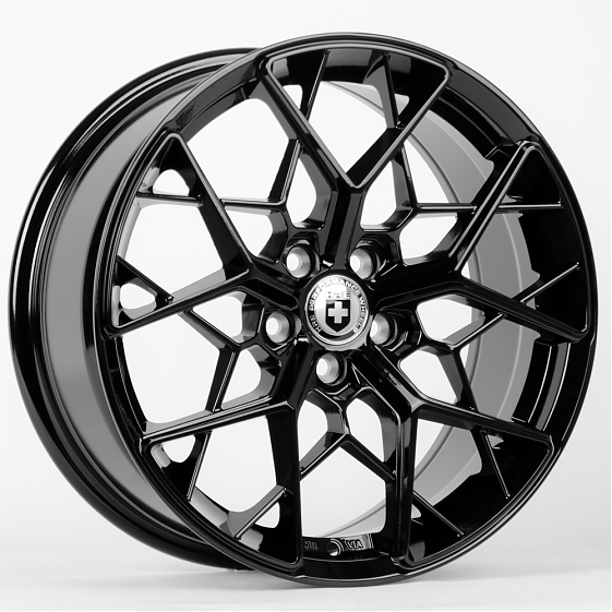 Литые диски 80394 HRE ZT718-SV272 17 J7.5 ET35 5x100 73.1 чёрный: Фото 4