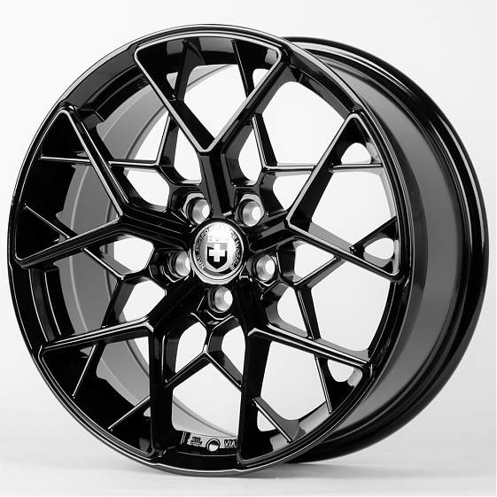 Литые диски 80394 HRE ZT718-SV272 17 J7.5 ET35 5x100 73.1 чёрный: Фото 6