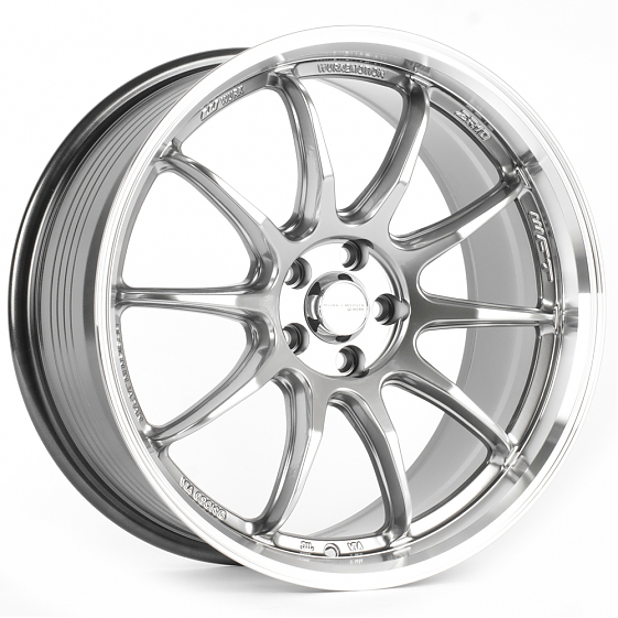Литые диски 81707 WORK EMOTION FC8021-CT493 18 J8.5 ET35 5x100 73.1 серебро тёмное + полированный об: Фото 4