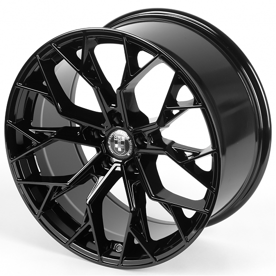 Литые диски 81602 HRE 2754-FG597 19 J9.5 ET40 5x112 66,56 чёрный глянцевый: Фото 6
