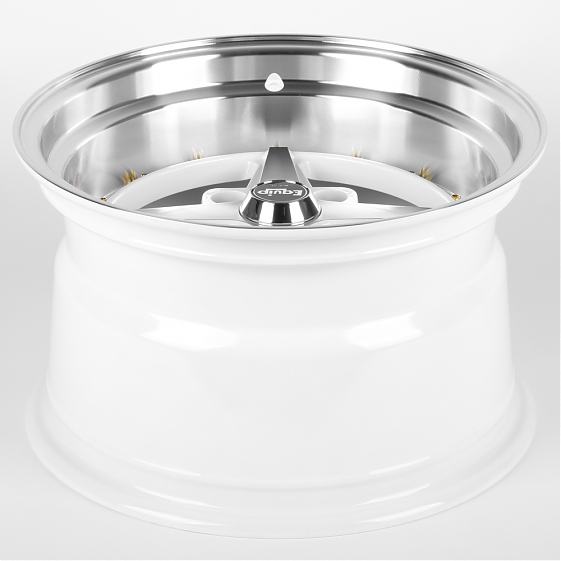 Литые диски 82199 Work KS166-CT461 15 J9 ET-10 4x114.3 73.1 белый + полированные спицы: Фото 7