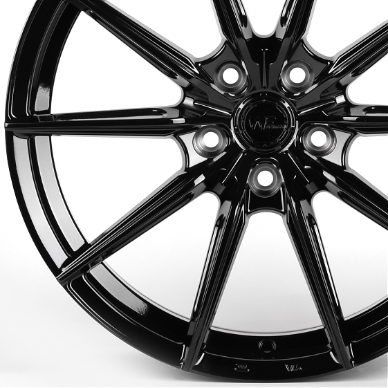 Литые диски 81938 WF IVF-005-SM169 18 J8 ET35 5x112 66.45 чёрный: Фото 2